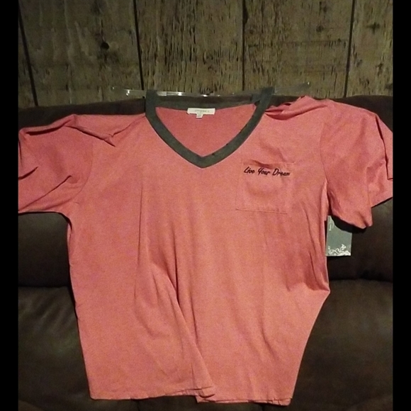 Umgee Cold Shoulder Tee - Picture 2 of 2